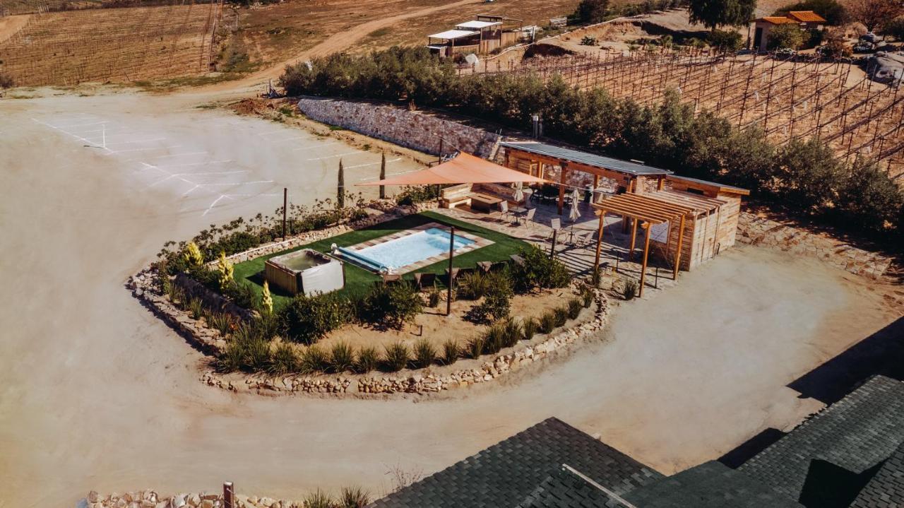 Finca El Mirador Otel Valle de Guadalupe Dış mekan fotoğraf